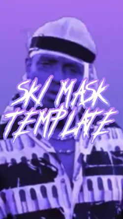 SKI MASK TEMPLATE