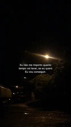 Eu vou conseguir.