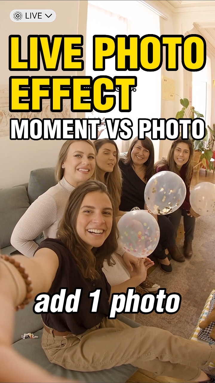 Live Photo effect