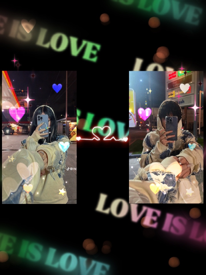 Mi corazón y el de ella.