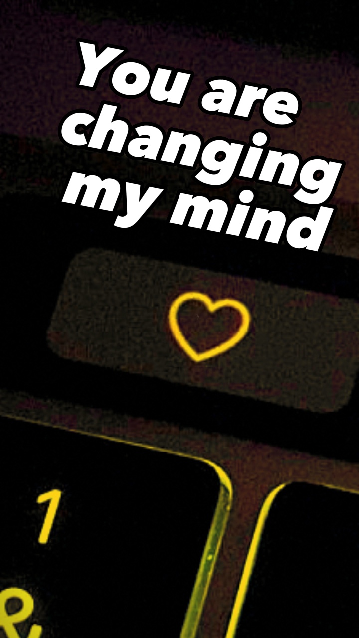 Mudando minha mente