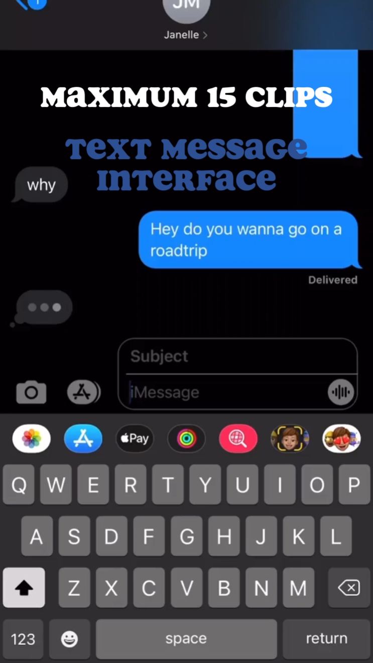 Interface de mensagem