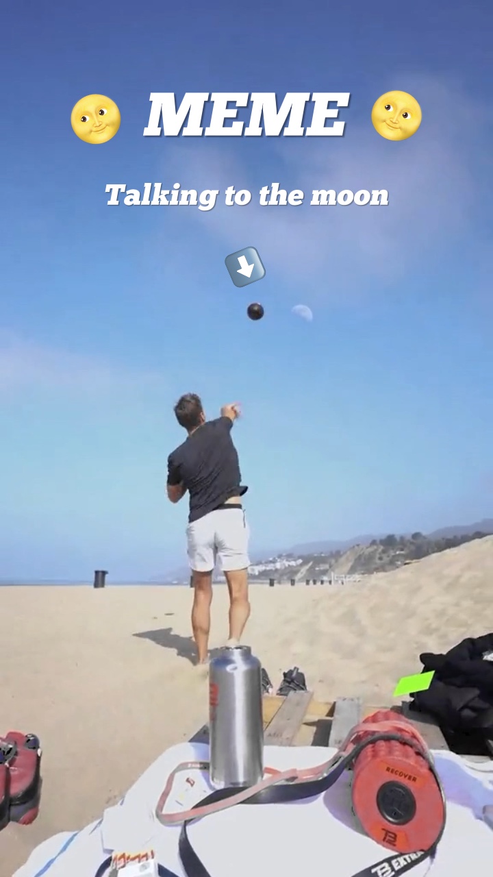 Talking to the moon