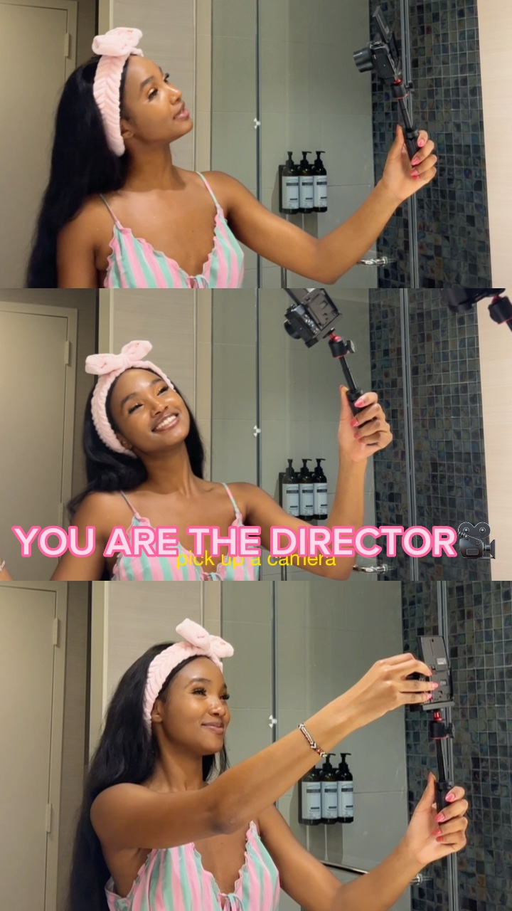 Tú eres el director.