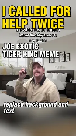 I called for help