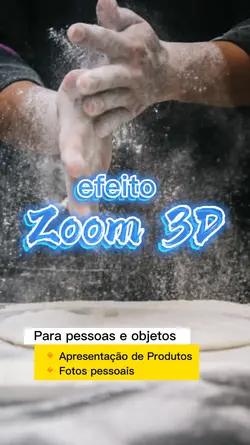 Zoom 3D e Transições