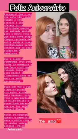 Feliz aniversário