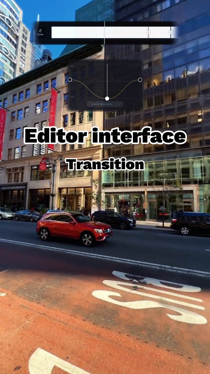 Editor interface 