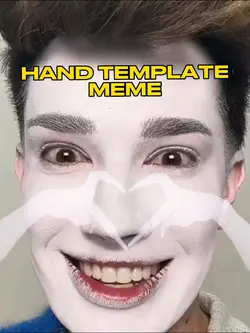 Hand template