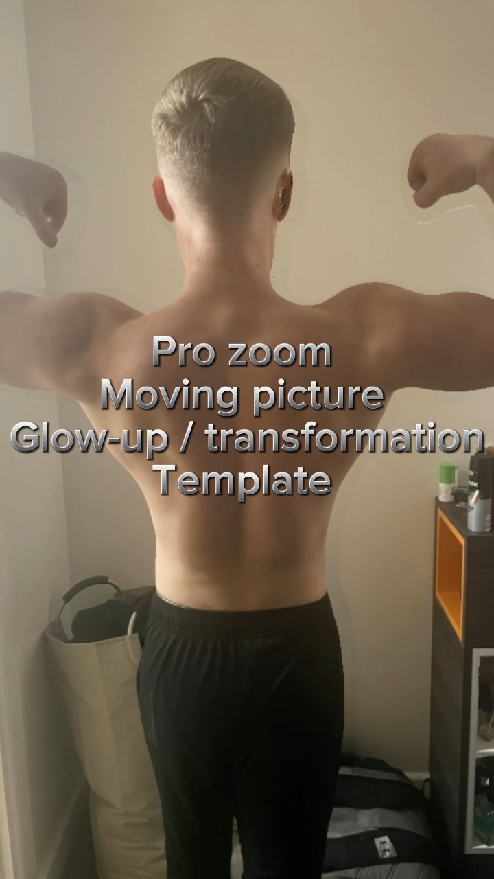 3D glow up template 
