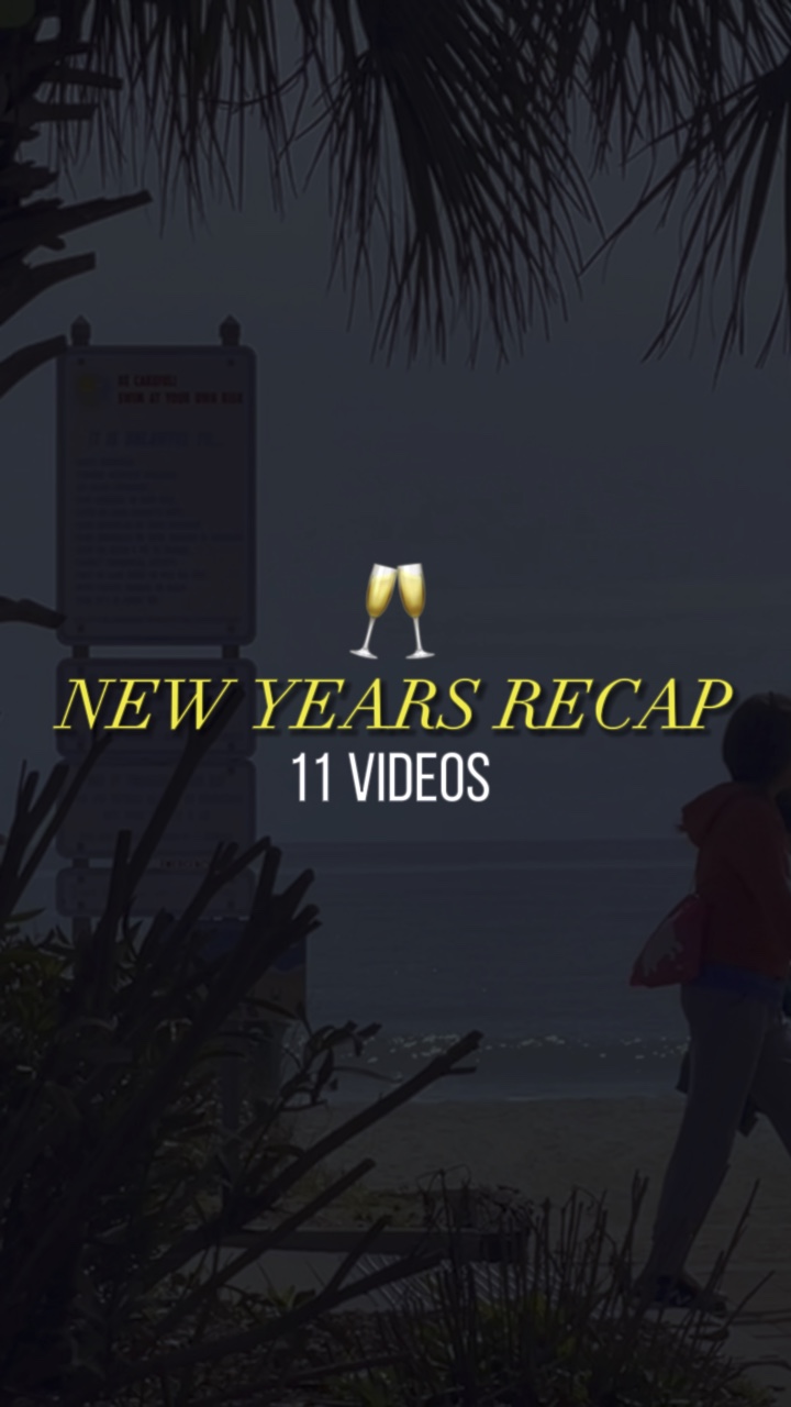 New Years Recap