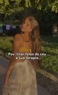 Qual é sua terapia?
