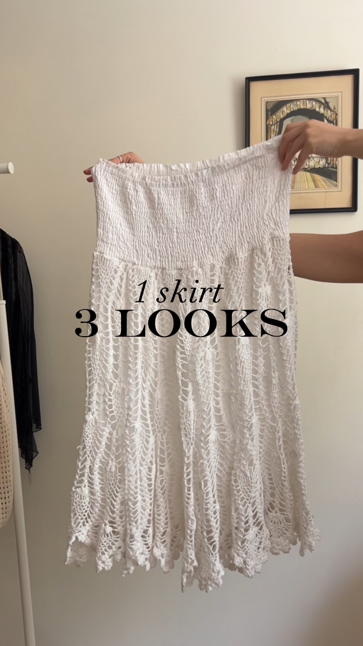 1 falda 3 looks