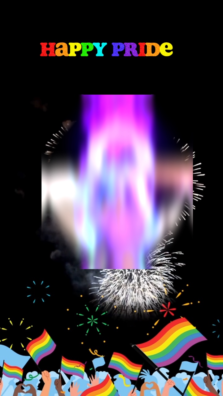 Fuegos artificiales del orgullo 