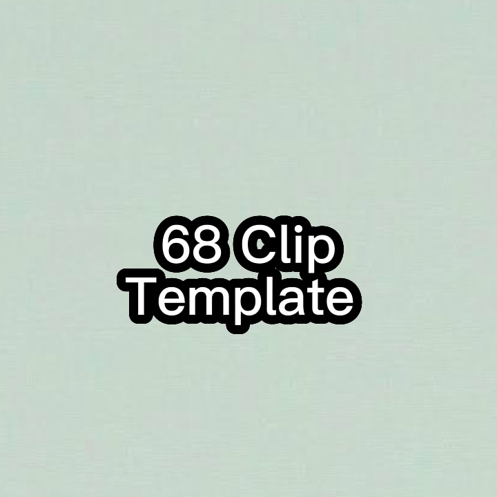 68 clip template 