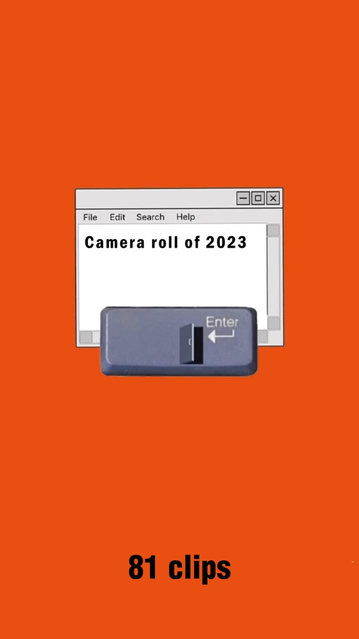 Rolo da câmera de 2023