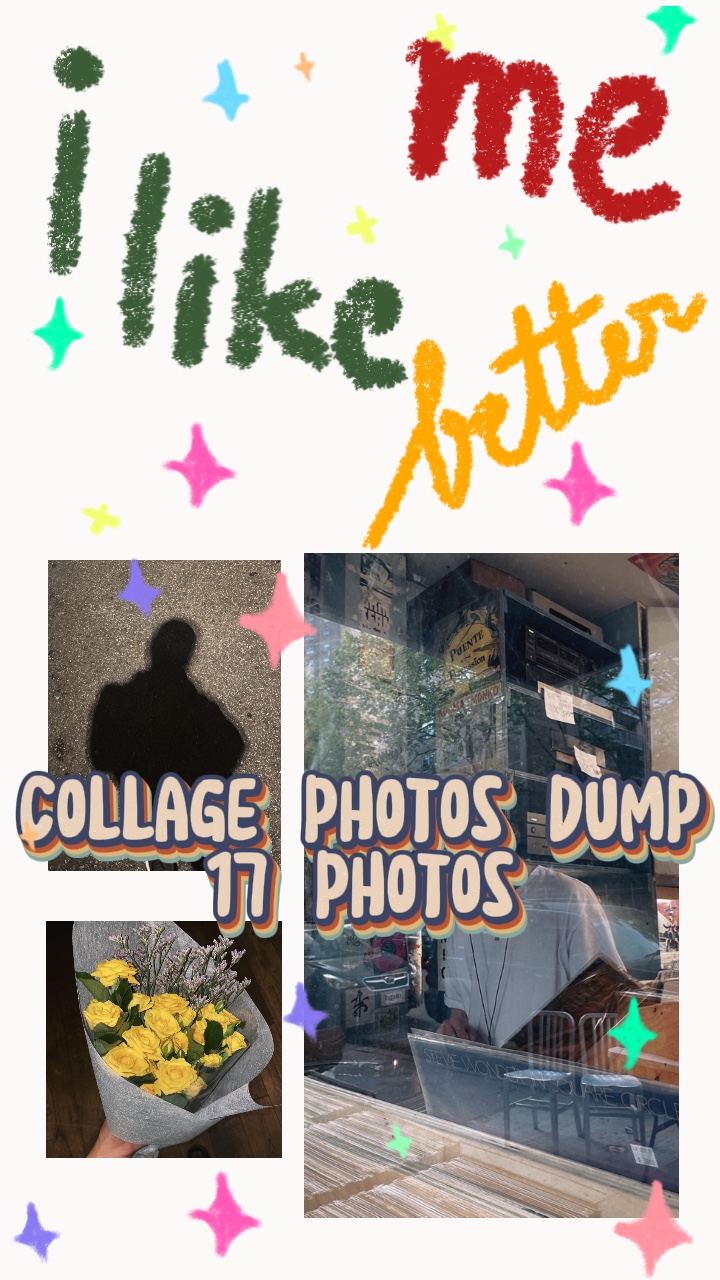 Photo dump collage
