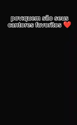 cantores favoritos 