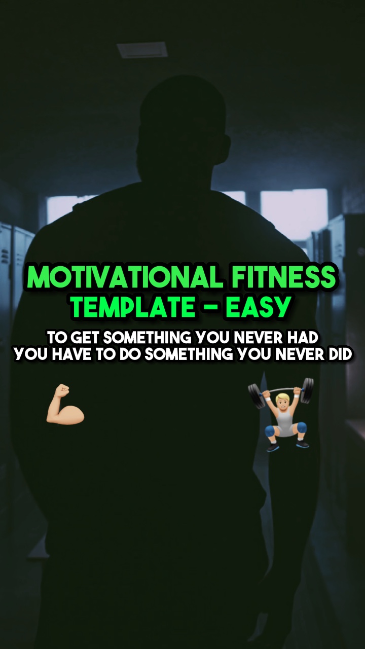 Fique em forma motivacional