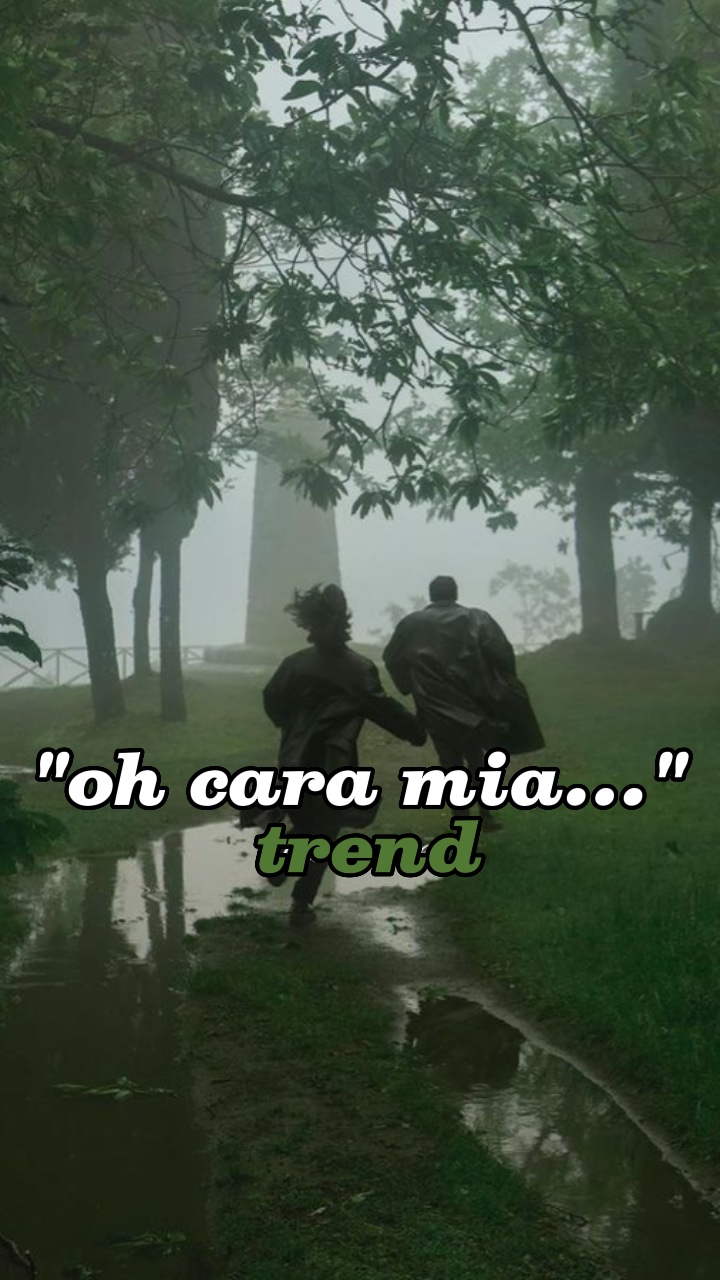 oh cara mia ...