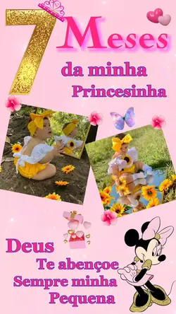 7 meses minha bebê