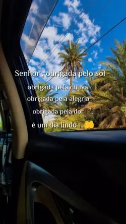 é um dia lindo '-'