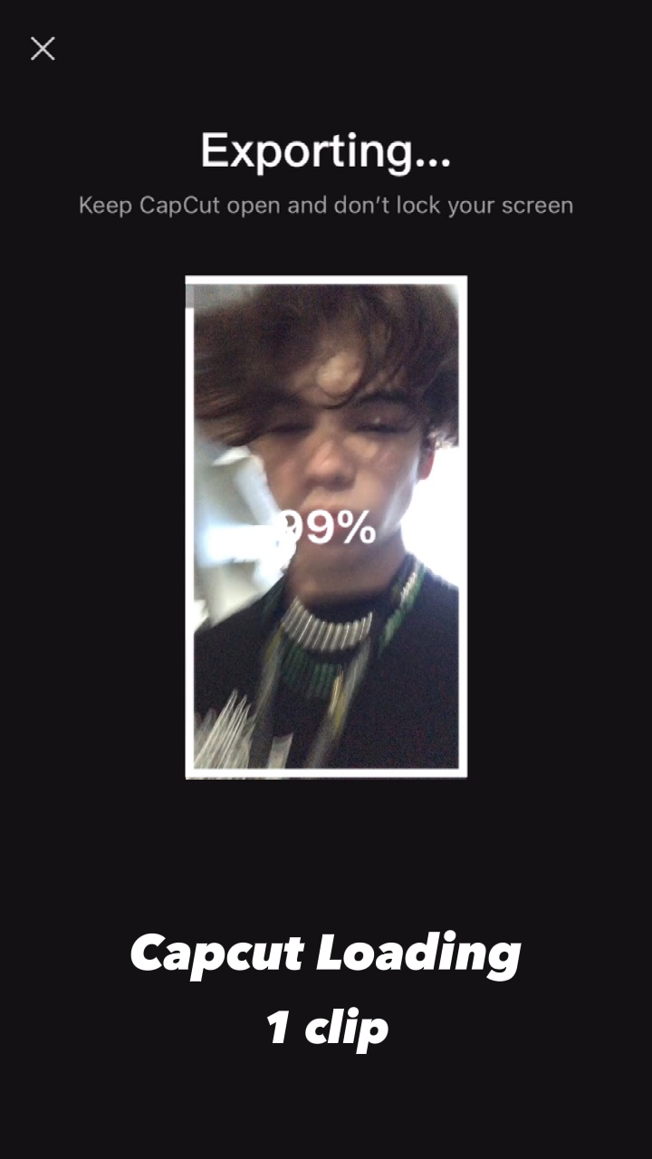 Capcut loading 