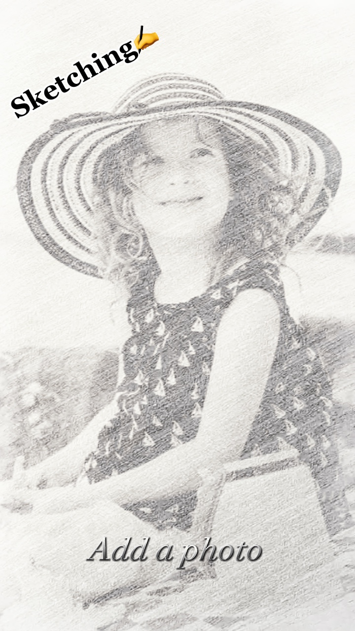Sketching a photo