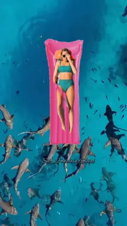 nadando com peixes