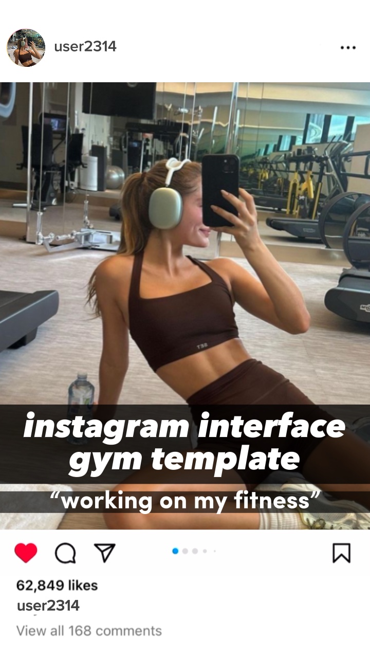 instagram workout 💪