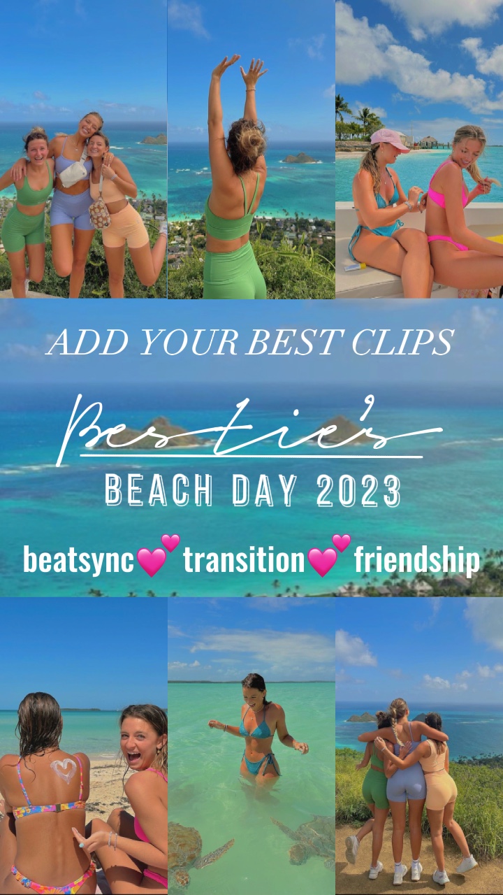 BESTIES BEACH DAY