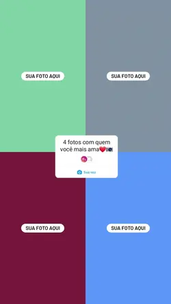 4 fotos com seu amor
