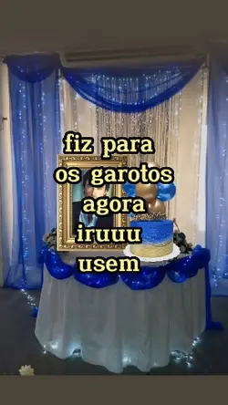 Festa masculina azul
