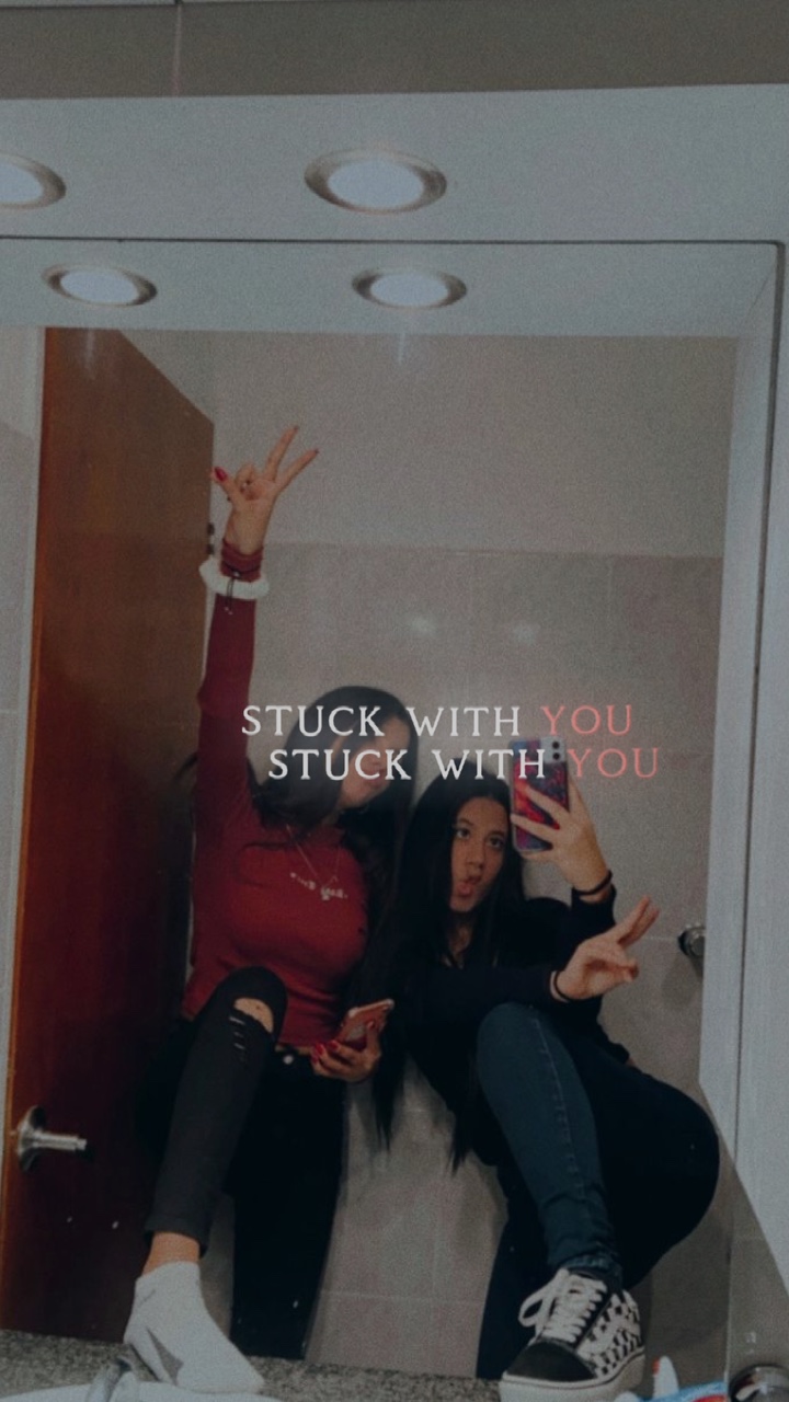 Stuck with you🫶🏻