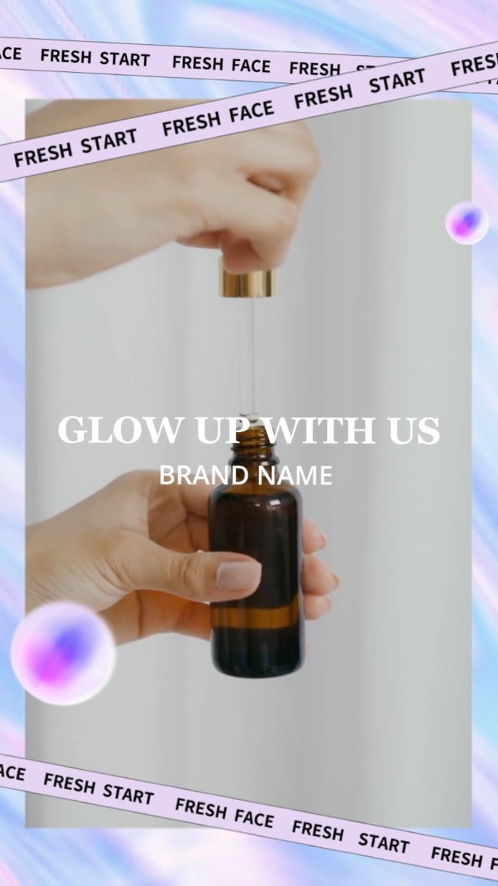 Skincare Product Display