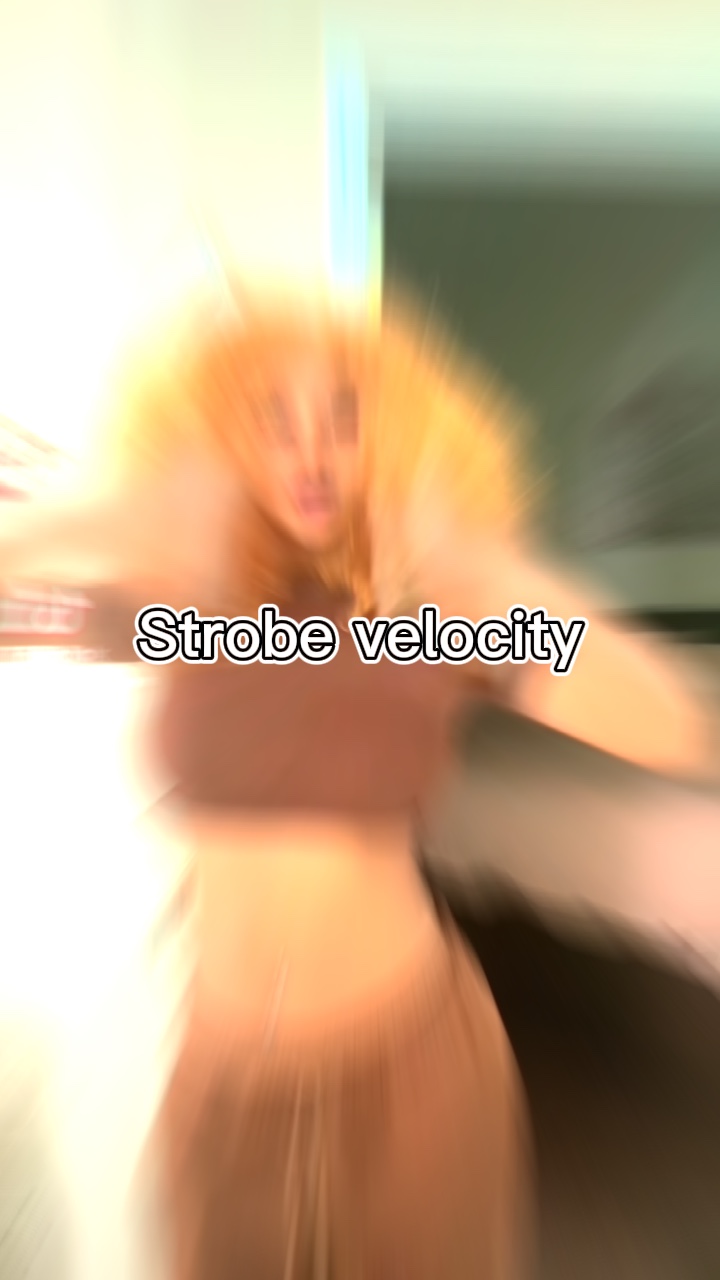Velocidad estroboscópica❤️