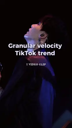 Granular velocity