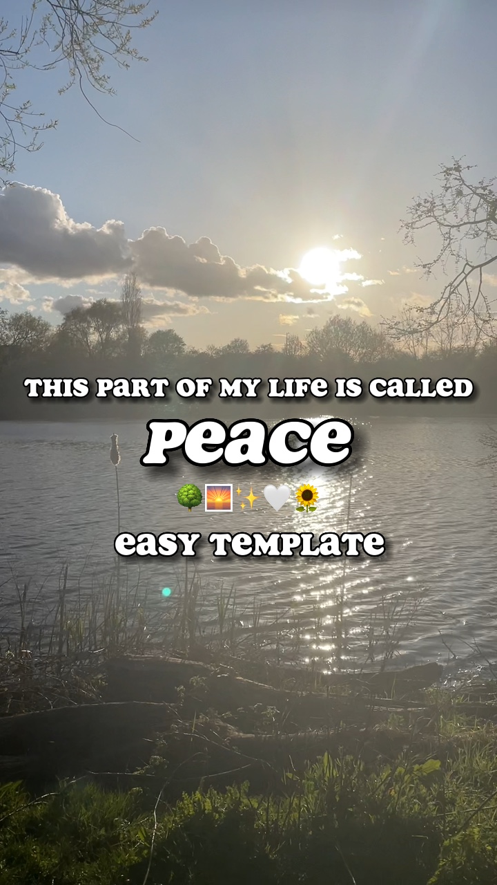 Peace 🌅🤍