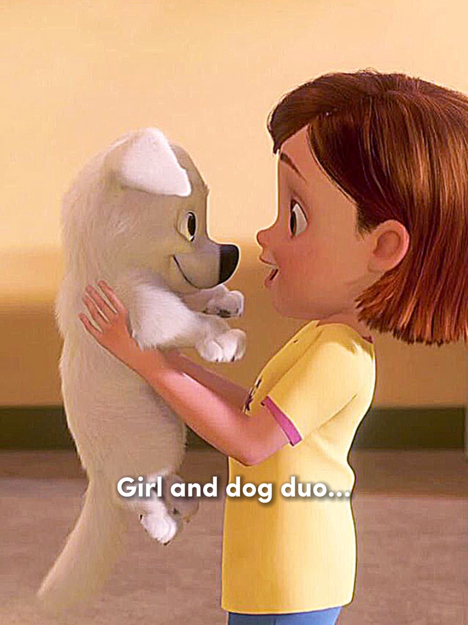 Kız ve köpek ikilisi 🐶💜