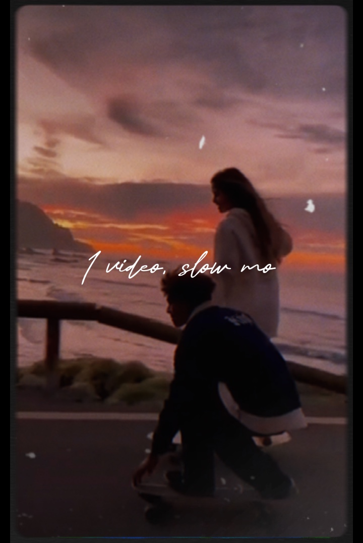 1 vidéo - slow mo 