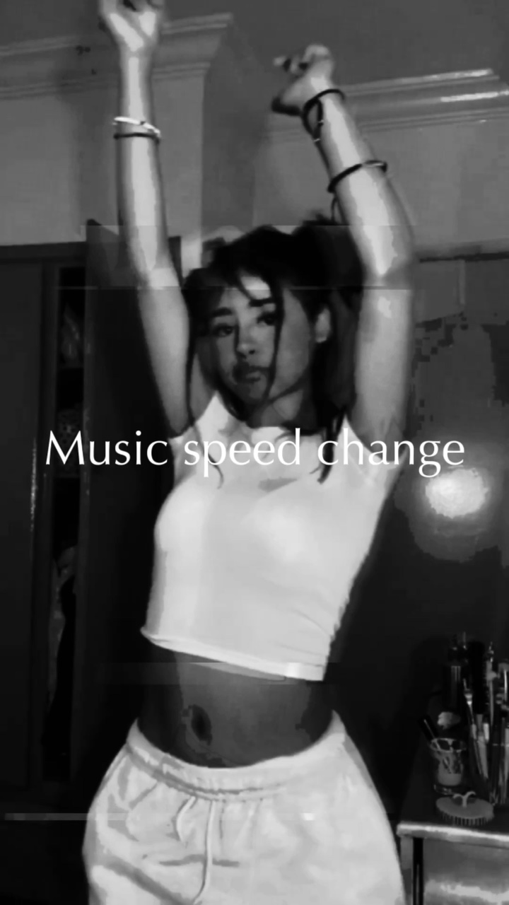 Music speed change