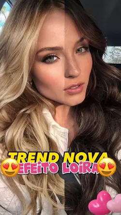 Versão loira 