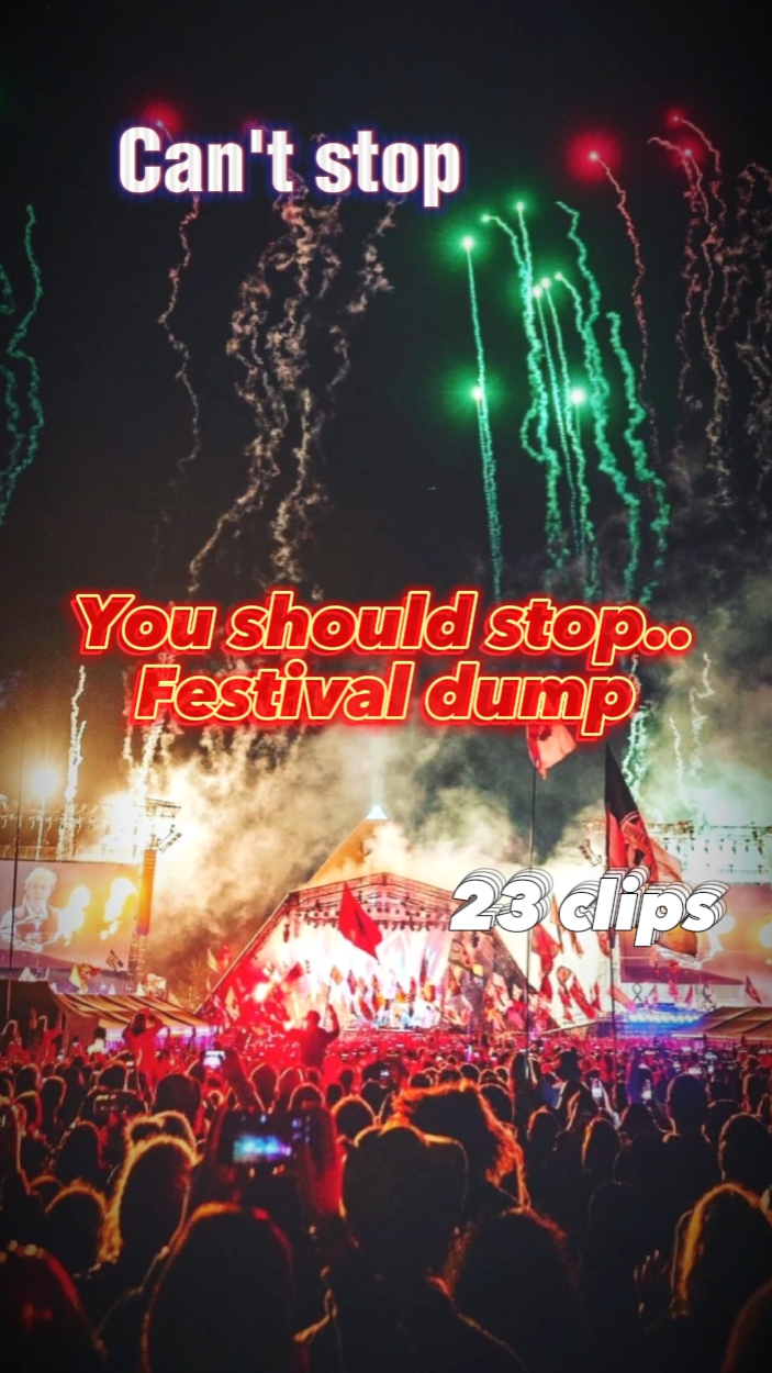 You should stop...