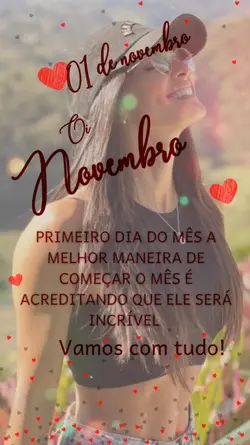 bem vindo novembro 