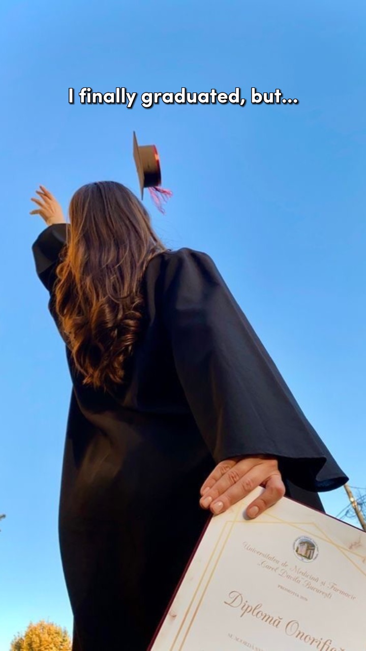 Eu me formei, mas...❤️‍🩹