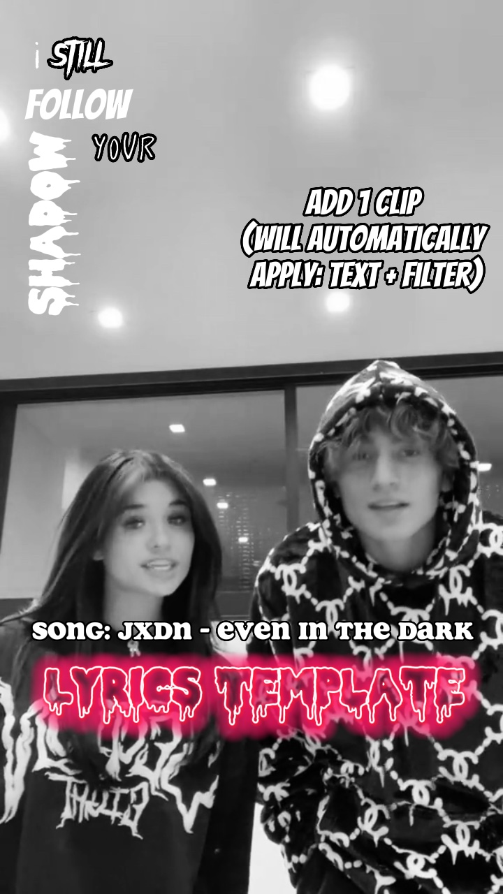 Lyrics Template 🖤🤍
