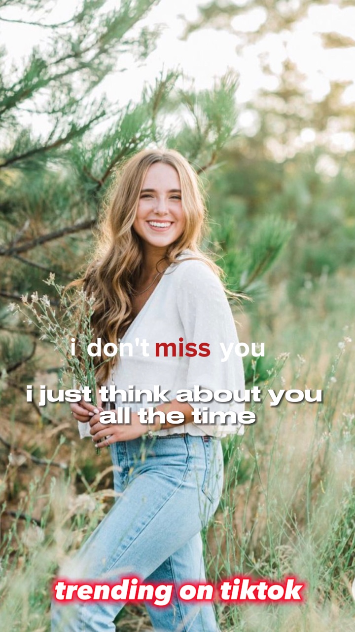 Ich vermisse dich nicht