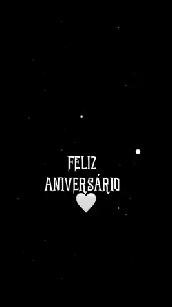 Feliz aniversário 