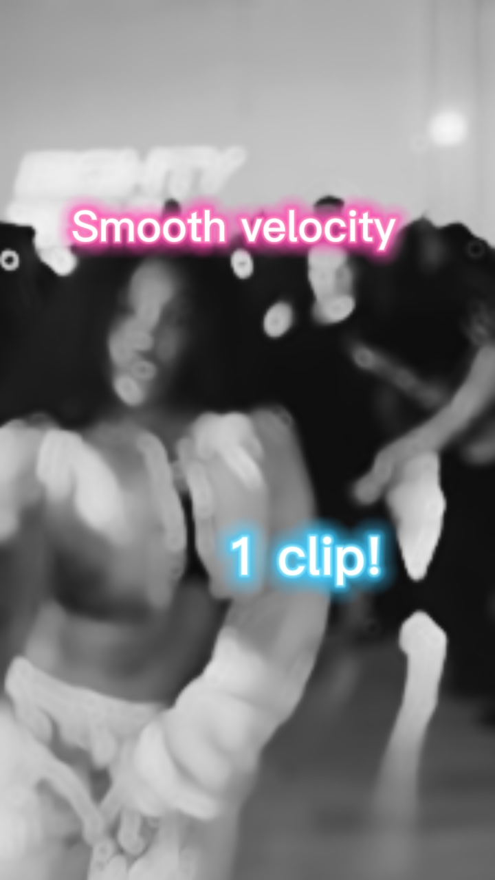 Smooth velocity 