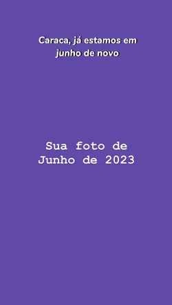 Já estamos em junho😦